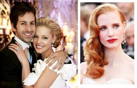 Inspiring Celebrity Wedding Hairstyles Picture